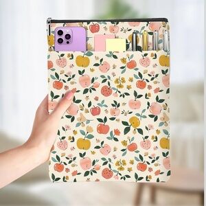 NIP Apple Print Book Sleeve